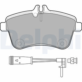 KIT PLAQUETTES DELPHI AV MERCEDES W169