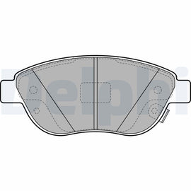 KIT PLAQUETTES DELPHI AV DELPHI FIAT 500