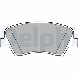 KIT PLAQUETTES POUR HYNDAI KIA