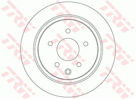 PAIRE DE DISQUE DE FREIN TRW AV NISSAN JUKE