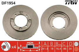 DISQUE DE FREIN : MB COLT