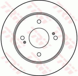DISQUE DE FREIN AR : NISSAN BLUBIRD 2.0