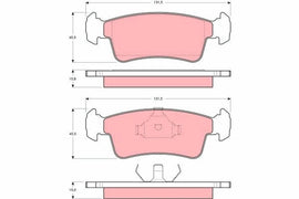 KIT PLAQUETTES AV SUZUKI SAMURAI