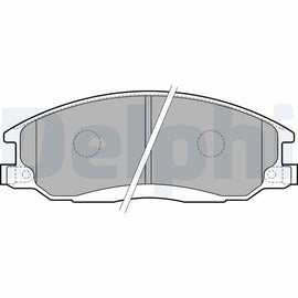 KIT PLAQUETTES DELPHI H1 SANTAFE SSANG YONG