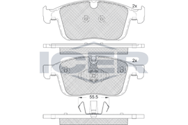 KIT PLAQUETTES TRW AV TRW VOLVO XC60
