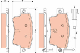 KIT PLAQUETTES TRW AR FIAT PUNTO EVO 2009-->