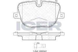 JEU DE PLAQUE AR RANGEROVER