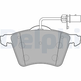 KIT PLAQUETTES AV FORD GALAXY SEAT VW