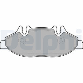 KIT PLAQUETTES DELPHI AV MERCEDES VIANO VITO