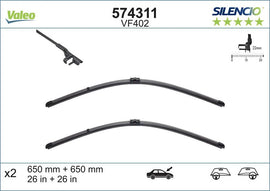 BALAIS SILENCIO VALEO VF402 MB CLS CLASSE E TOUAREG