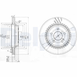 PAIRE DE DISQUE : AR. MERCEDES S400