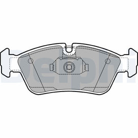 KIT PLAQUETTES AV DELPHI BMW3 E36 E46