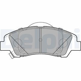 KIT PLAQUETTES AV DELPHI HYUNDAI I10