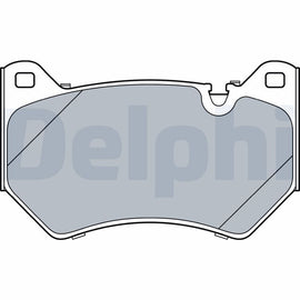 KIT PLAQUETTES DELPHI AV Q5 2.0 3.0 TDI TSFI 16--