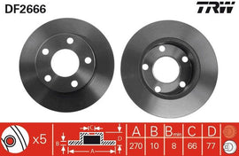 PAIRE DISQUE/FREIN: AR. AUDIA8