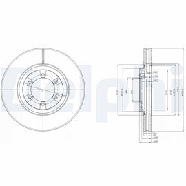 DISQUE FREIN AV/ HYUNDAI TERRACAN