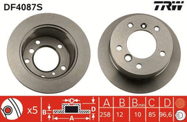 DISQUE UNITAIRE: MERCEDES SPRINTER &amp; LT