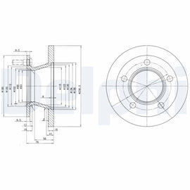 DISQUE FREIN AV : MERCEDES BENZ