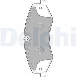 KIT PLAQUETTES DELPHI AV LAND ROVER
