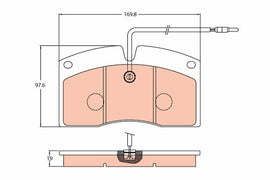 KIT PLAQUETTES TRW AV RVI R310