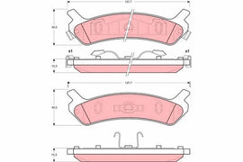KIT PLAQUETTES AR HYUNDAI SONATA