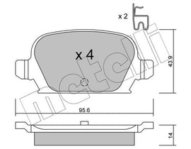 J/P. GDB1412 AR. OPEL CORSA