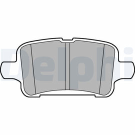 KIT PLAQUETTES DELPHI AV OPEL ASTRA