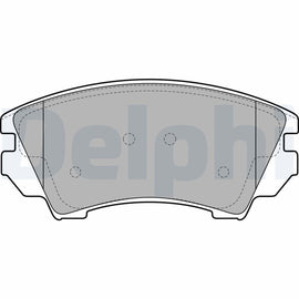 KIT PLAQUETTES DELPHI AV OPEL ASTRA
