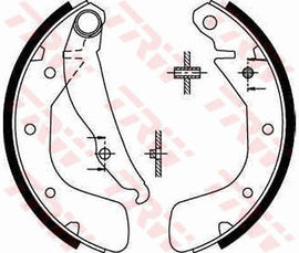 MACHOIRES AR.200X45 : OPEL ASTRA,VECTRA