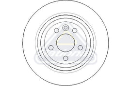PAIRE DISQUE TRW  :AV. FREELANDER