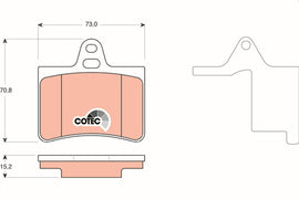 KIT PLAQUETTES TRW AR CITROEN C5