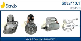 DEMARREUR : 12V./8D. HYUNDAI/MITSUBISHI