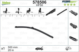 BALAIS HYDROCONNECT VALEO 500MM HF50