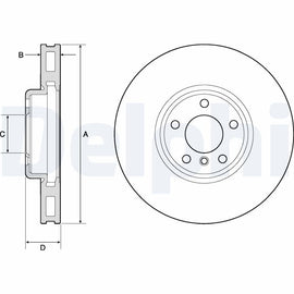 DISQUE UNITAIRE AV DELPHI BMW SERIE5 F10 F11 2010-