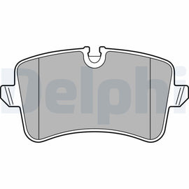 KIT PLAQUETTES DELPHI AR DELPHI AUDI A6