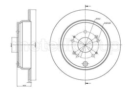 DISQUE FREIN : HONDA CR-V