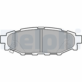 KIT PLAQUETTES DELPH AV SABARU