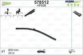 BALAIS HYDROCONNECT VALEO 600MM HF60B