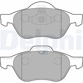 KIT PLAQUETTES AV RENAUT CLIO 3 MEGANE