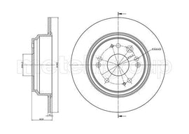 DISQUE FREIN : HONDA ACCORD VIII