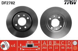 PAIRE DISQUE/FREIN AV : P 406 ESSENCE