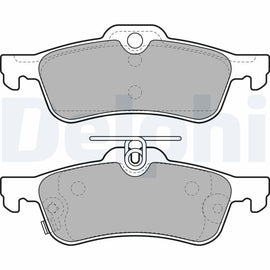 KIT PLAQUETTES AR DELPHI TOYOTA YARIS