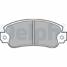 KIT PLAQUETTES AV FIAT 131 PANDA UNO