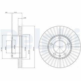 DISQUE DE FREIN AV : RLT MASTER II
