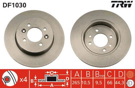 PAIRE DISQUE : 0=265 AR. RLT. LAGUNE